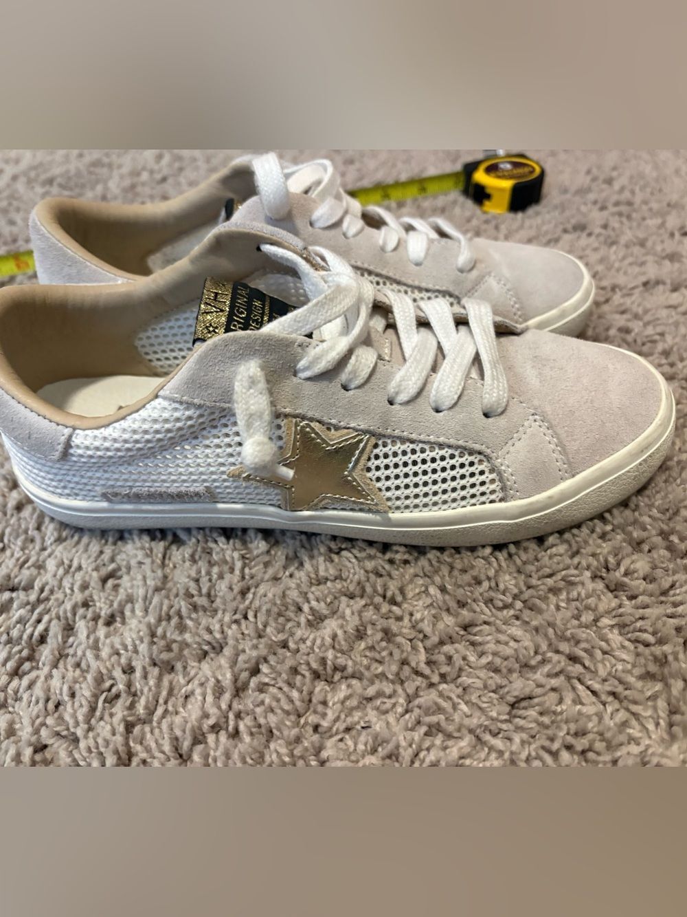 Vintage Havanas Leather and Mesh Sneaker